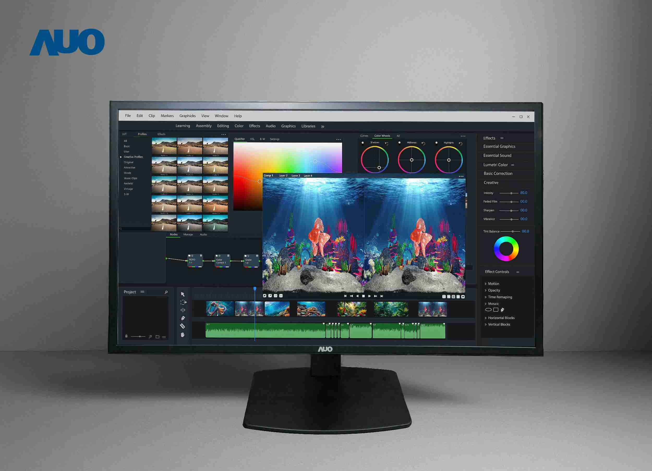 尊龙集团开发32吋2D/3D专业桌上型显示器，，，拥有8K4K超高分辨率，，，并以低串扰算法优化3D显示效果，，搭载自动眼球追踪功能，，，，能实时调整3D图像，，，进行实时2D与3D无缝共存窗口，，，提供图像设计工作者突破二维接口的崭新工作氛围与效率